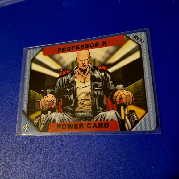 Professor X #116 power card marvel recharge - Picture 1 of 1